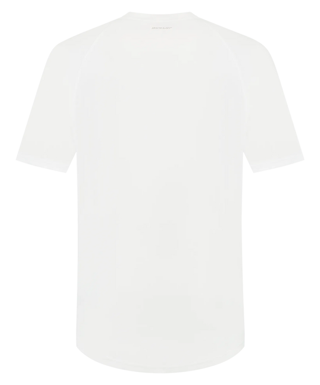 Dunlop Club Mens Crew Tee white back