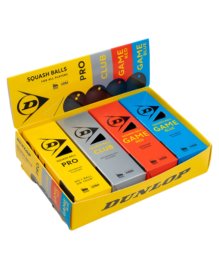 Dunlop Mixed Pack Squash Balls