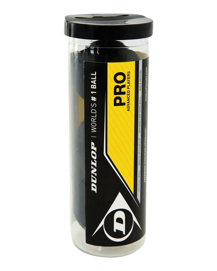Dunlop Pro Squash Ball tube