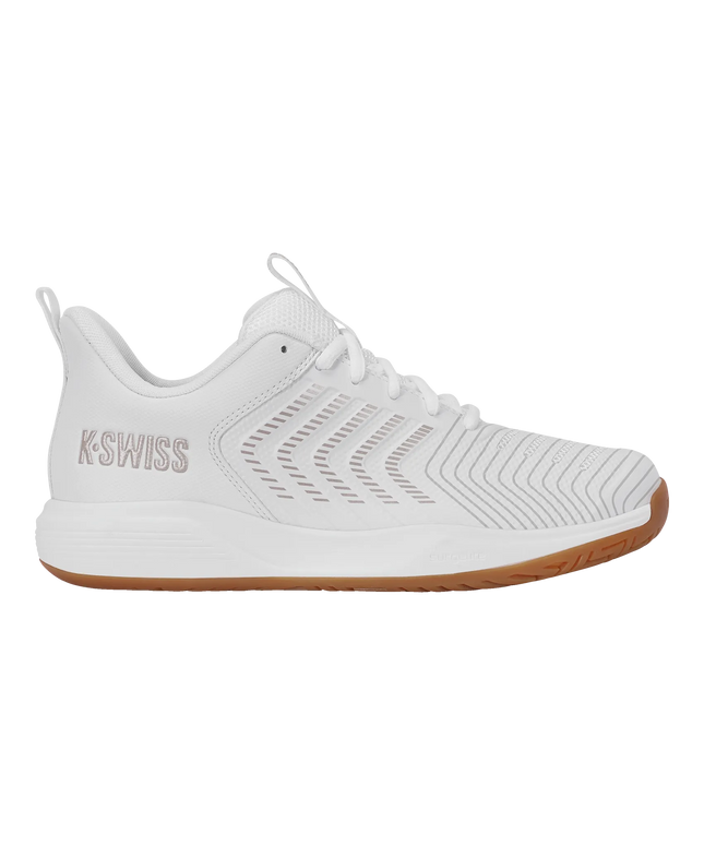 K-Swiss Ultrashot Light Indoor white rose gold