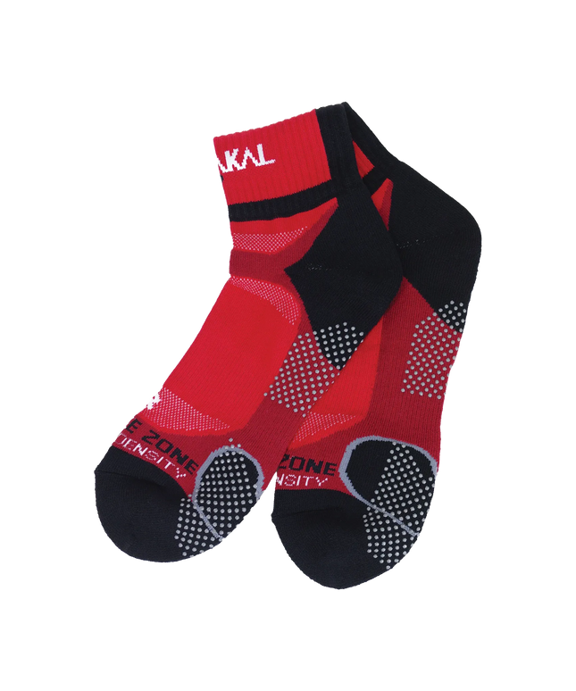 Karakal X4+ Men's Technical Quarter Socks black red