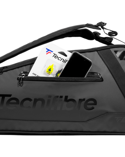 Tecnifibre Tour Endurance Ultra Black 6R accessory pocket
