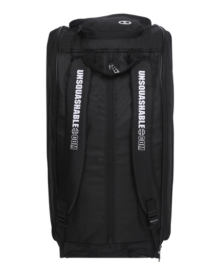 UNSQUASHABLE TOUR-TEC PRO Deluxe Racket Bag carrying system