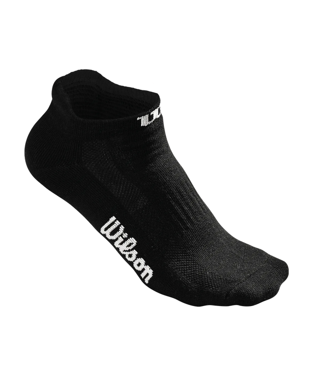 Wilson Women's No Show Socks black single sock